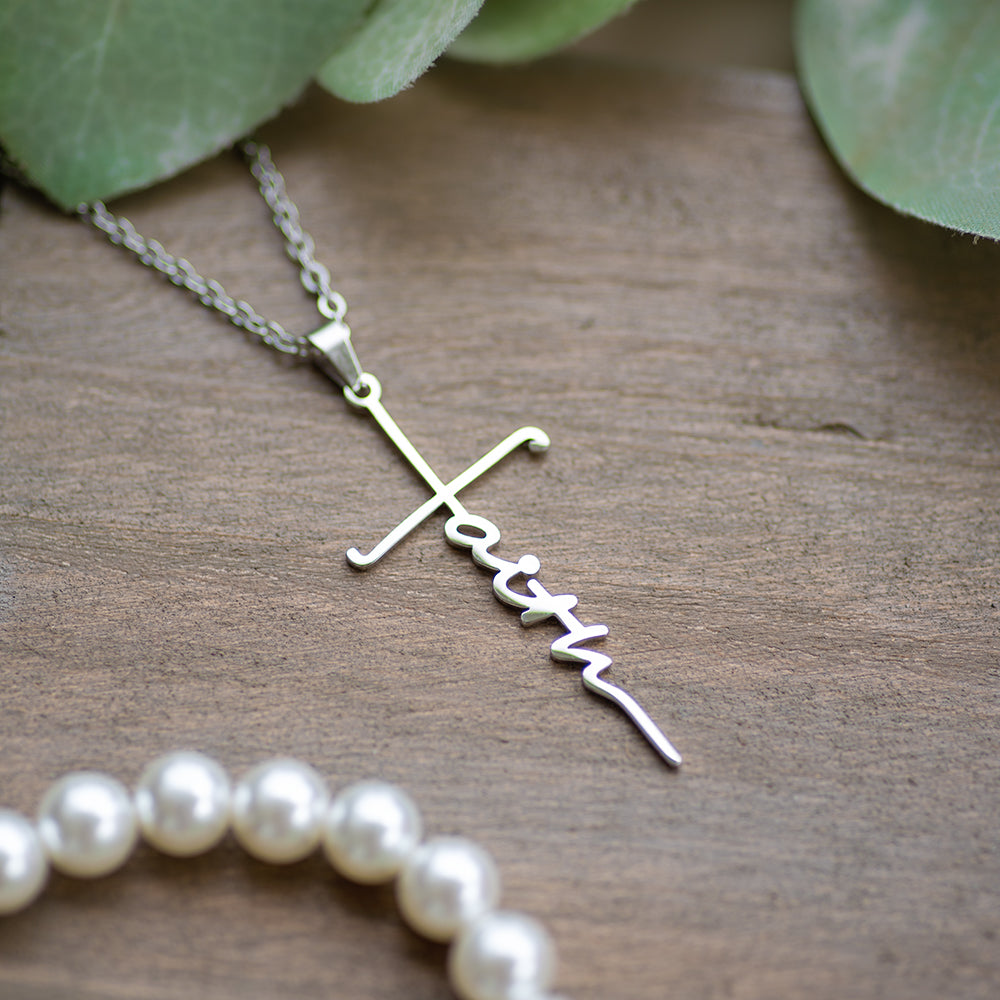 Faith Cross Necklace